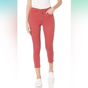 Skinnygirl Women's Risk Taker High Rise Skinny Crop Jean